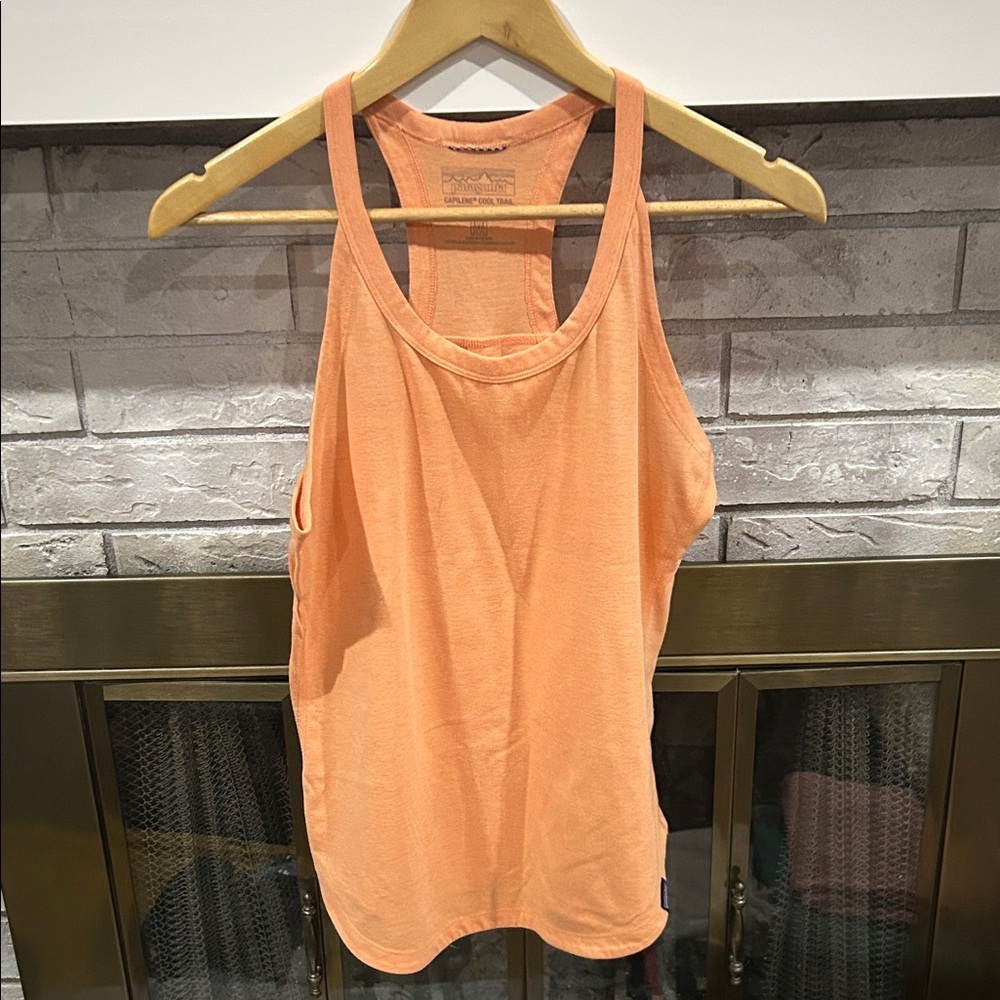 Patagonia Women's Orange Workout or Casual Tank Top